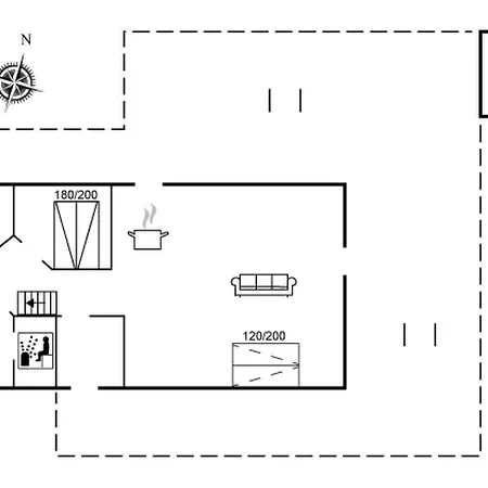 Casa vacanze Nomi - 100m From The Sea By Interhome Hadsund